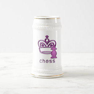 Caneca de cerveja da cerveja do Checkmate