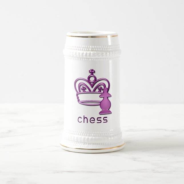 Caneca de cerveja da cerveja do Checkmate (Centro)