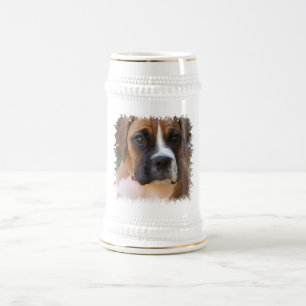 Caneca de cerveja da cerveja do design do cão do