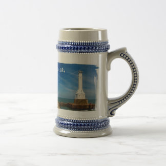 Caneca de cerveja da cerveja do farol de Huron