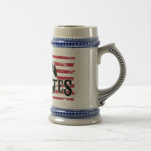 Caneca de cerveja da cerveja do futebol dos EUA
