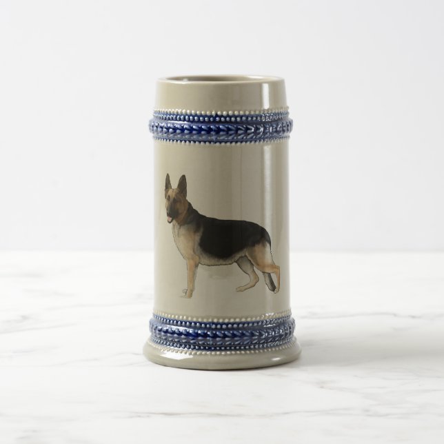 Caneca de cerveja da cerveja do german shepherd (Centro)