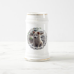 Caneca de cerveja da cerveja dos filhotes de