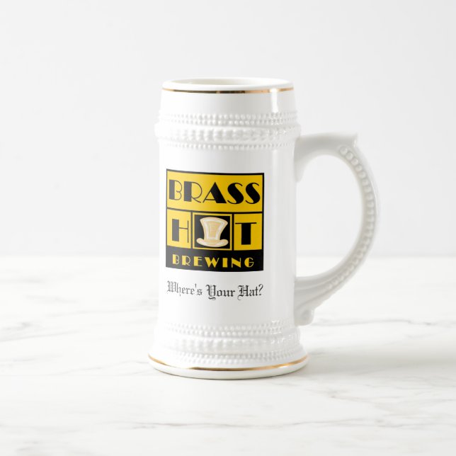 Caneca de cerveja da fabricação de cerveja do (Direita)