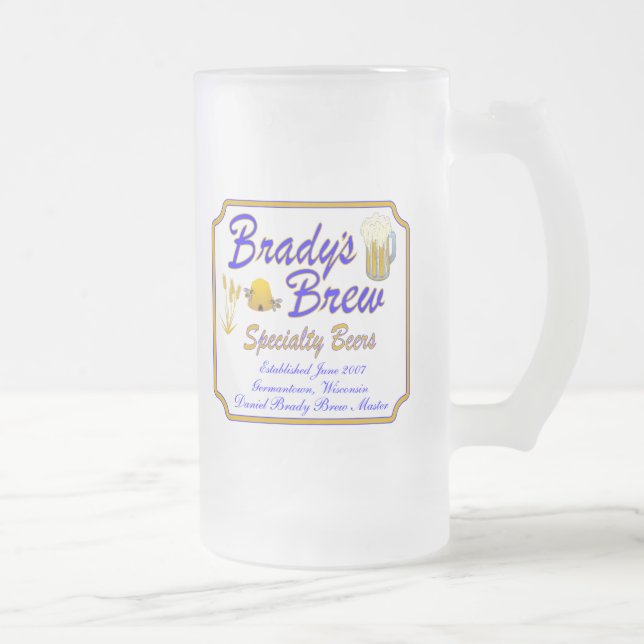 Caneca de cerveja da fermentação de Brady (Direita)