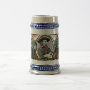 Caneca de cerveja da guerra civil de George A.