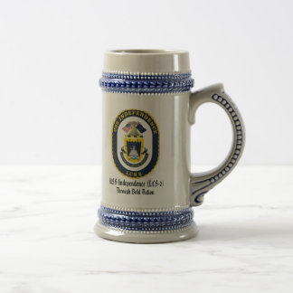 Caneca de cerveja da independência de USS (LCS 2)