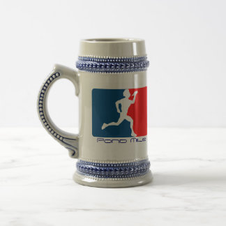 Caneca de cerveja da milha da lagoa