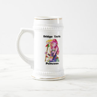Caneca de cerveja da princesa