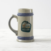 Caneca de cerveja da seção ocidental de 2026