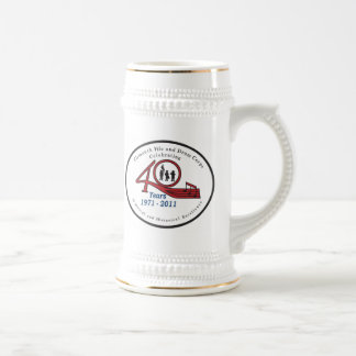 caneca de cerveja de 18 onças com logotipo do