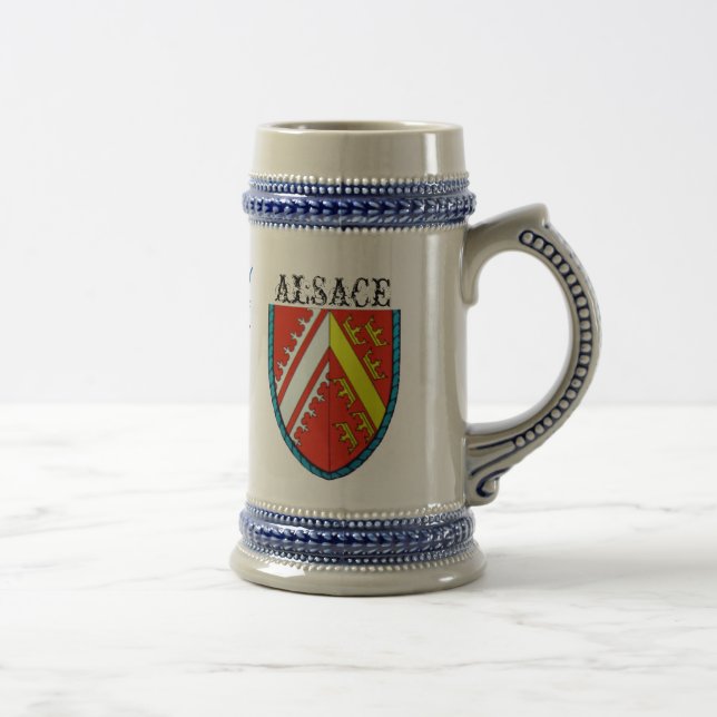Caneca de cerveja de Alsácia/caneca de cerveja (Direita)