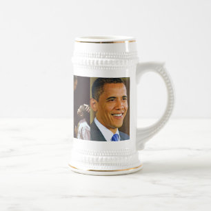 Caneca de cerveja de BARACK OBAMA