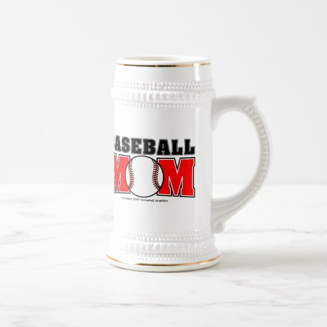 Caneca de cerveja de Beer Mãe Baseball (Direita)