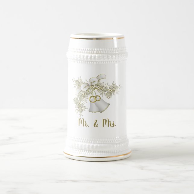 Caneca de cerveja de casamento (Centro)