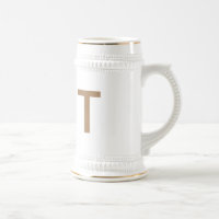 caneca de cerveja de cerâmica tradicional