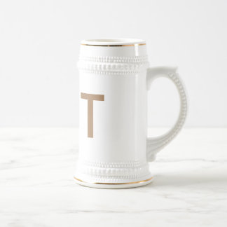 caneca de cerveja de cerâmica tradicional