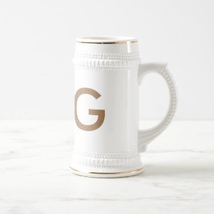 caneca de cerveja de cerâmica tradicional