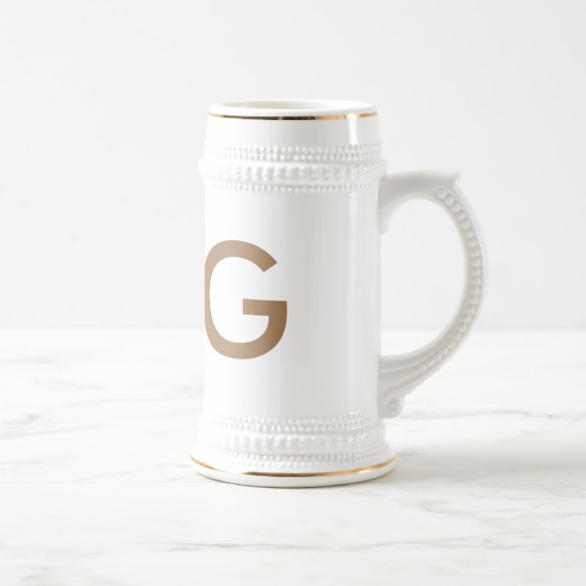 caneca de cerveja de cerâmica tradicional (Direita)