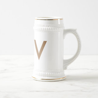 caneca de cerveja de cerâmica tradicional