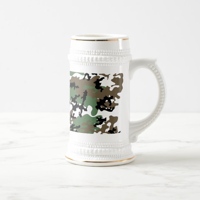 Caneca de cerveja de Cerveja de Camo Selvagem (Direita)