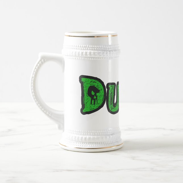 Caneca de cerveja de Cerveja de Caveira de Dublin (Esquerda)