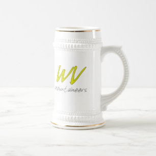 caneca de cerveja de cerveja de equipe