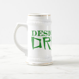 Caneca de cerveja de cerveja do Bebado designada