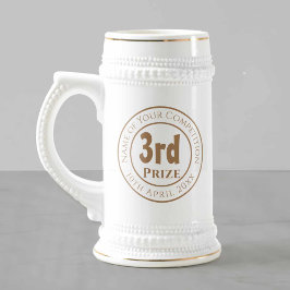Caneca de cerveja de Cerveja do Prêmio Troféu do 3
