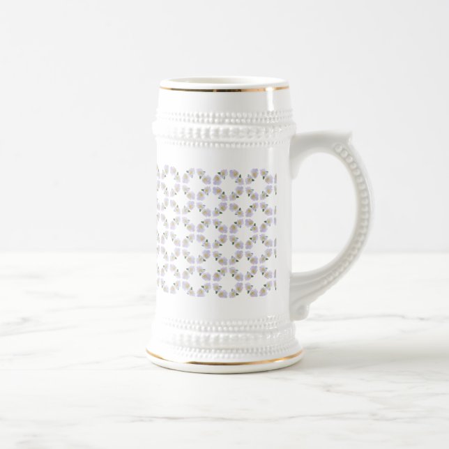 Caneca de cerveja de Cerveja Floral Deluxe (Direita)
