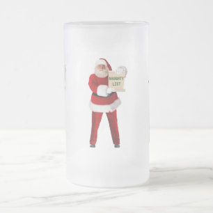 Caneca de cerveja de cerveja Santa Claus
