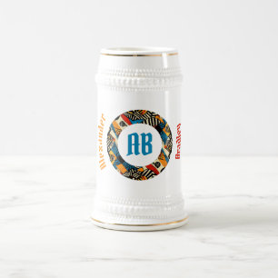 Caneca de cerveja de Fusão Tribal Africana