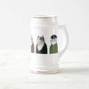 CANECA DE CERVEJA DE GATOS PARA HOMENS