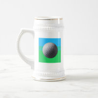 Caneca de cerveja de Golf Ball