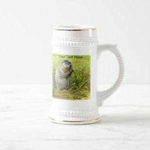 Caneca de cerveja de Groundhog