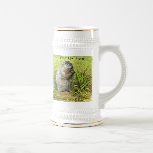 Caneca de cerveja de Groundhog (Direita)