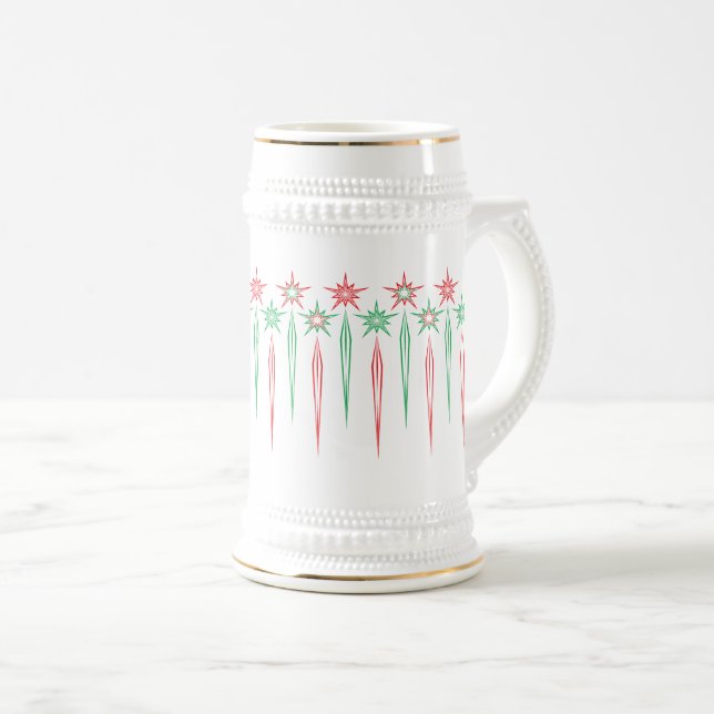 Caneca de cerveja de Íciclos do médio (Frente Esquerda)