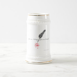 Caneca De Cerveja Dê-me a liberdade ou dê-me a morte