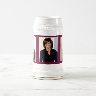 Caneca de cerveja de MICHELLE OBAMA