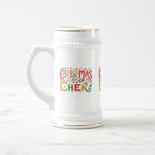 Caneca de cerveja de Natal - 22 oz de prazer festi
