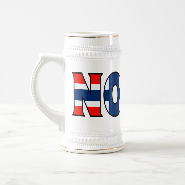 Caneca de cerveja de Noruega (Esquerda)