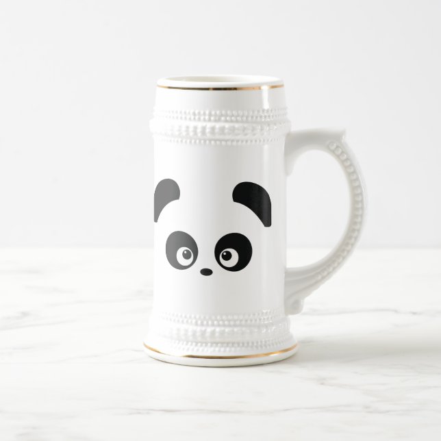 Caneca de cerveja de Panda® do amor (Direita)