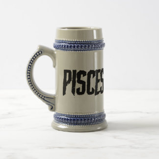 Caneca de cerveja de peixes