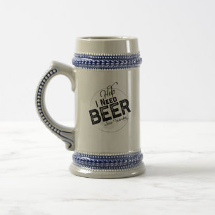 Caneca de cerveja de Piada dos amantes da cerveja