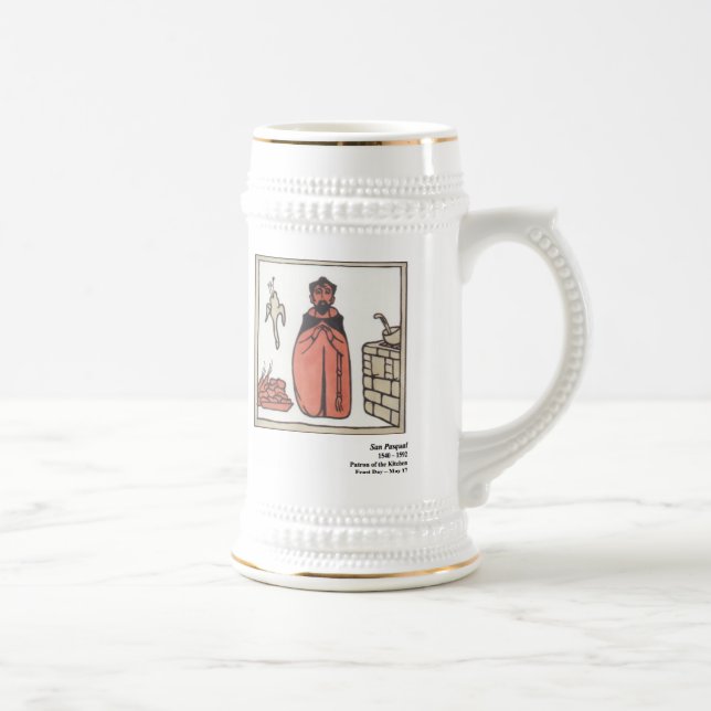 Caneca de cerveja de San Pasqual (Direita)