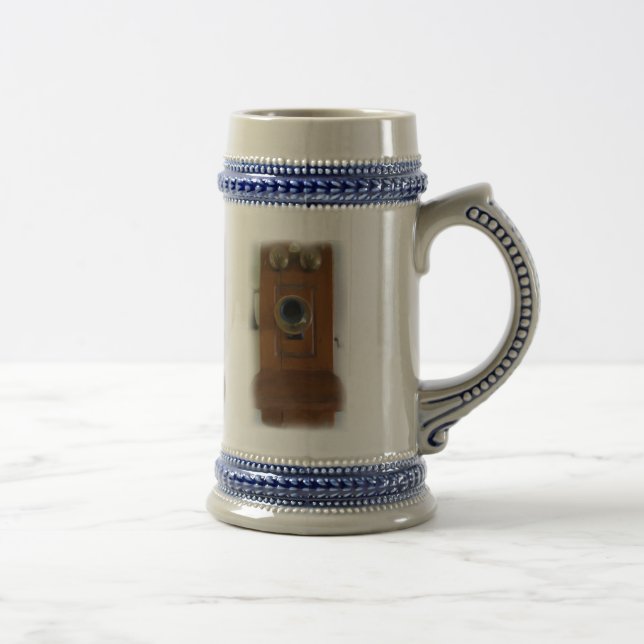 Caneca de cerveja de telefone Vintage (Direita)