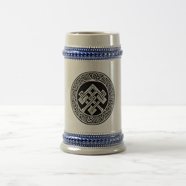 Caneca de cerveja de Trabalho de arte inspirada po (Centro)