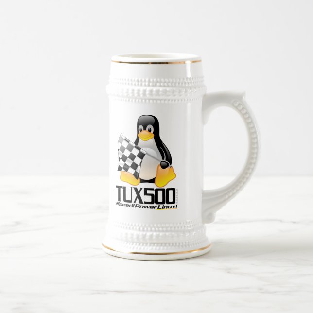 caneca de cerveja de Tux500.com (Direita)