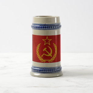 Caneca de cerveja de União Soviética