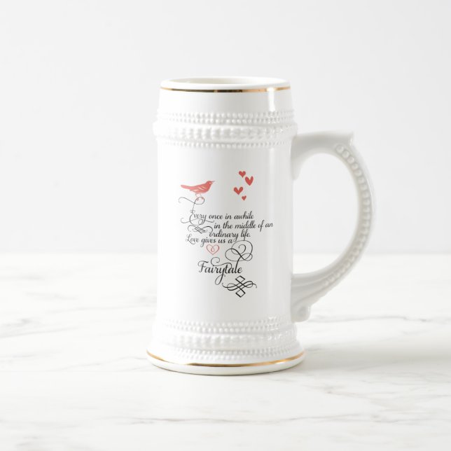 Caneca De Cerveja De vez em quando em uma vida comum. (Direita)